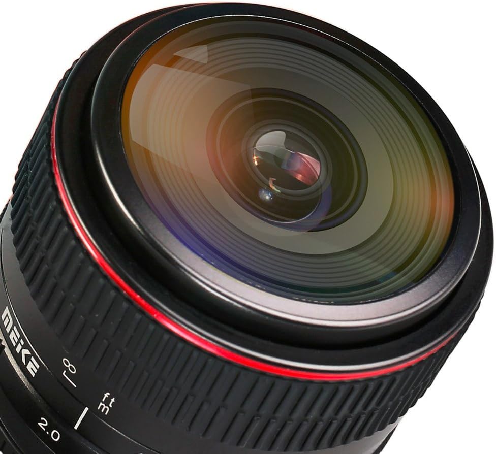 Fisheye-Objektiv für Fujifilm X-Mount Meike MK-6,5mm-F/2.0 Fisheye-Objektiv 6,5mm F2.0 für Fujifilm