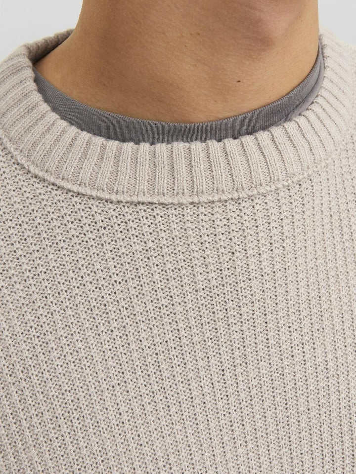 JACK & JONES Herren Jorkyle Knit Crew Neck Strickpullover, Atmosphere