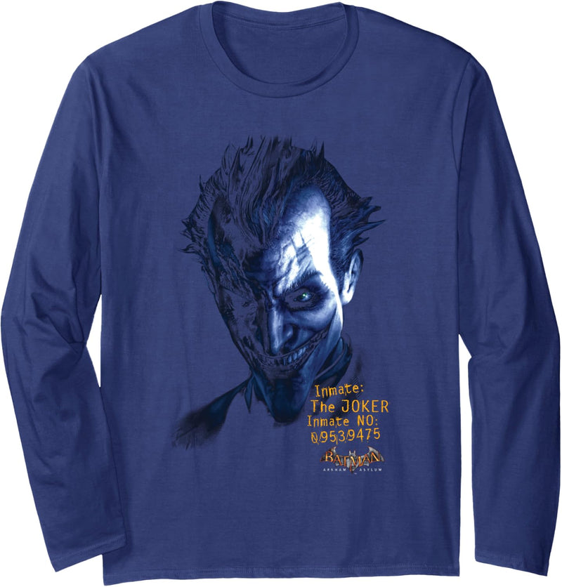 Batman: Arkham Asylum Joker Langarmshirt