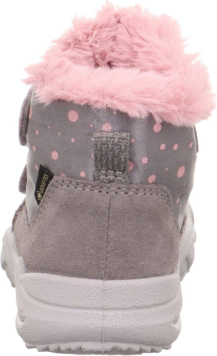 Superfit Baby - Mädchen Glacier Stiefel Gore-tex 1-009226Schneestiefel 20 EU Weit Grau Rosa 2500, 20