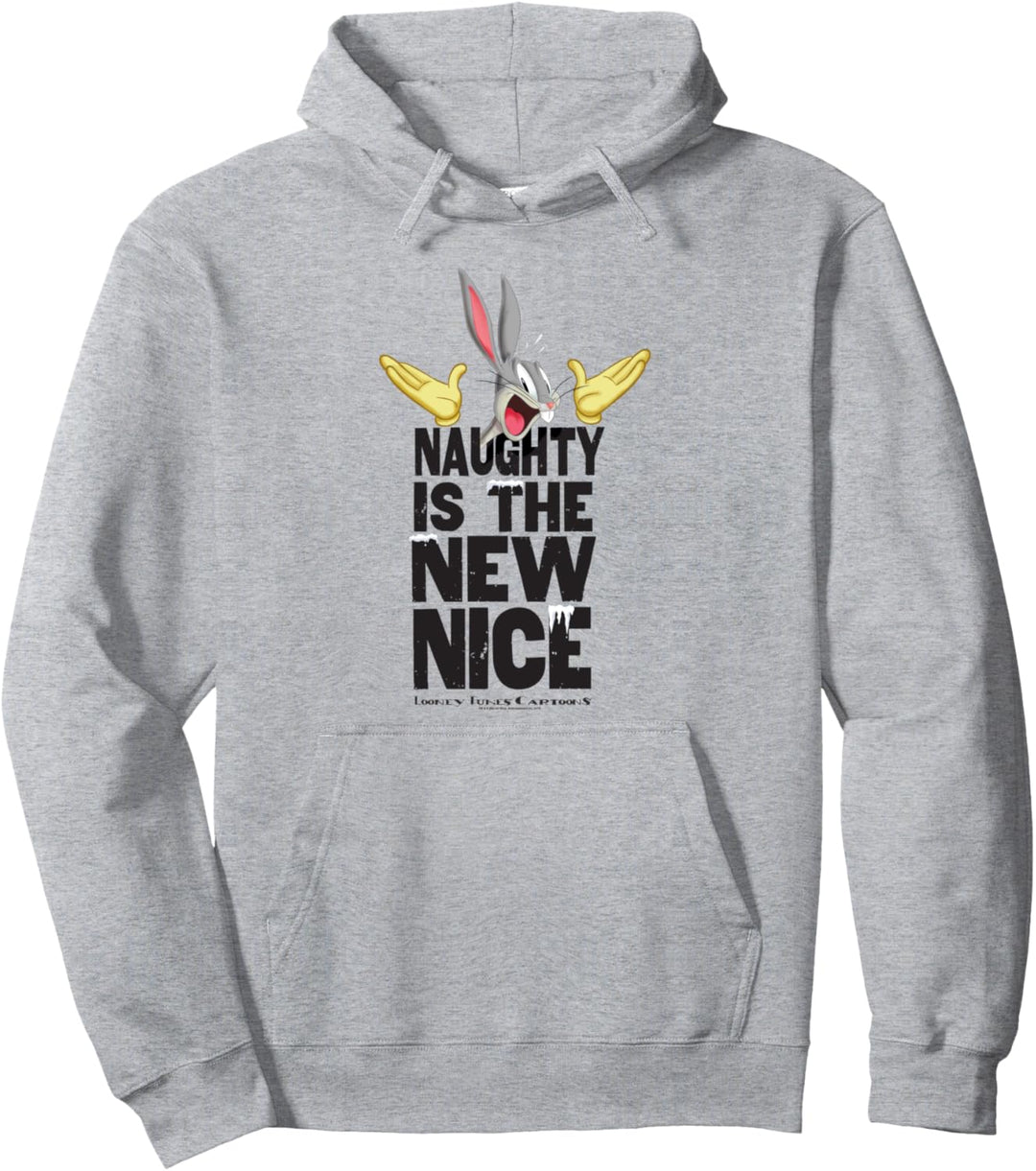 Looney Tunes Bugs Bunny Naughty Christmas Weihnachten Pullover Hoodie