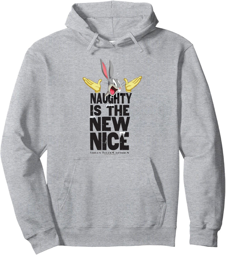 Looney Tunes Bugs Bunny Naughty Christmas Weihnachten Pullover Hoodie