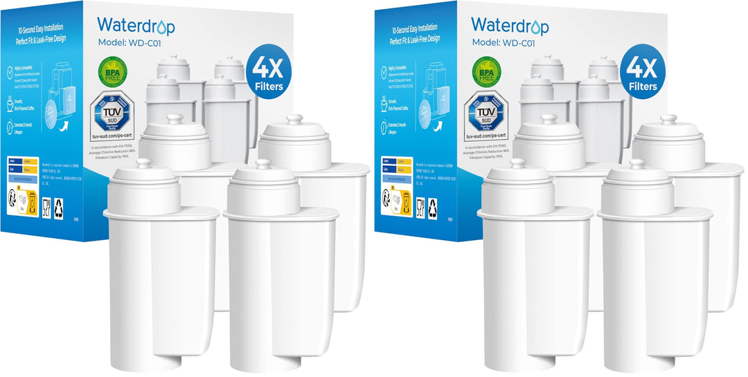 Waterdrop Ersatzwasserfilter für Siemens® EQ Series, EQ5, EQ6, EQ7, EQ9, EQ500, Bosch® TCZ7003, TCZ7