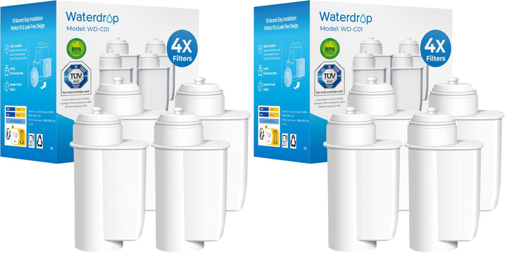 Waterdrop Ersatzwasserfilter für Siemens® EQ Series, EQ5, EQ6, EQ7, EQ9, EQ500, Bosch® TCZ7003, TCZ7