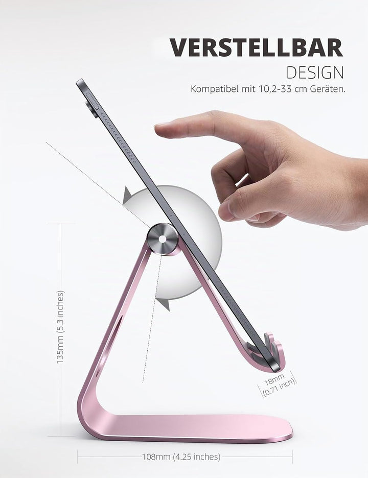 Lamicall Tablet Ständer Verstellbare, Tablet Halterung - Universal Halter, Halterung, Dock für 2024