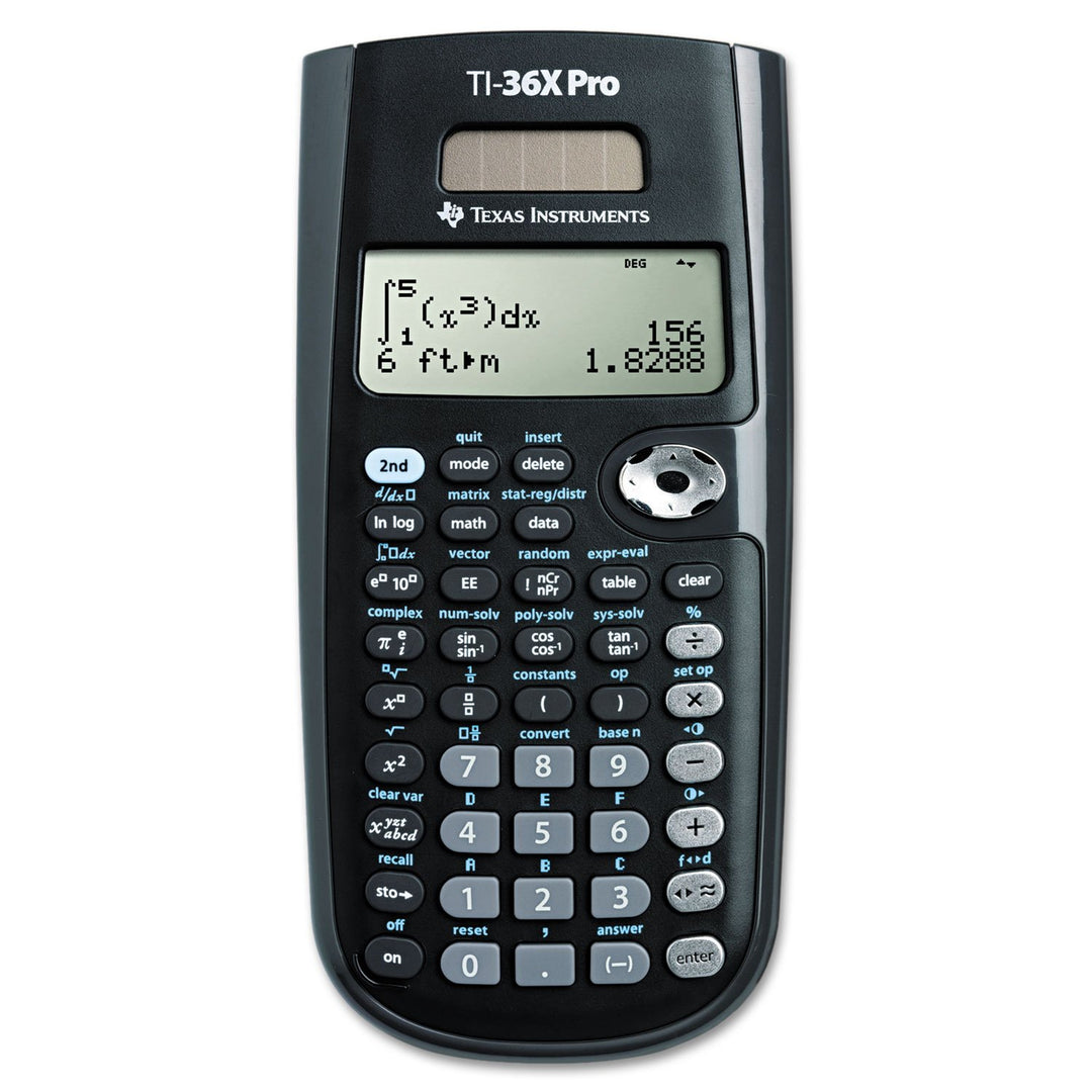 Texas Instruments TI36 x Pro Wissenschaftlicher Taschenrechner schwarz Taschenrechner – Taschenrechn