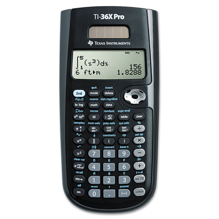 Texas Instruments TI36 x Pro Wissenschaftlicher Taschenrechner schwarz Taschenrechner – Taschenrechn