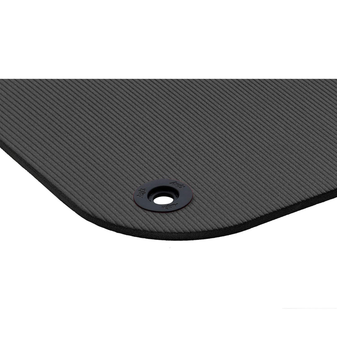 AIREX Coronella 200, Gymnastikmatte, schiefer, mit Spezial-Ösen, ca. 200 x 60 x 1,5 cm