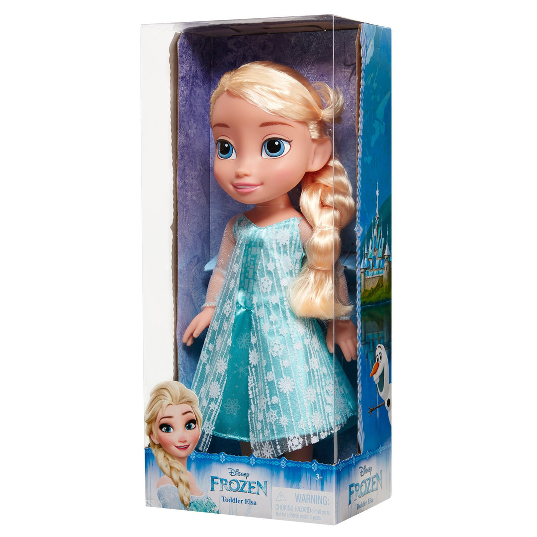 Disney 98921Frozen (Eiskönigin) ELSA Puppe, 35 cm gross, mit glitzerndem Kleid