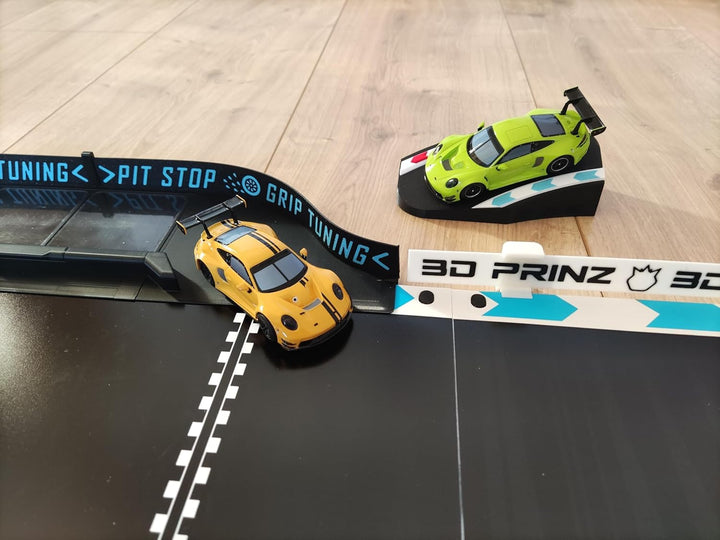 Reifenreiniger/Boxengasse (3D Prinz) passend für Carrera Hybrid 1:50 | Zubehör