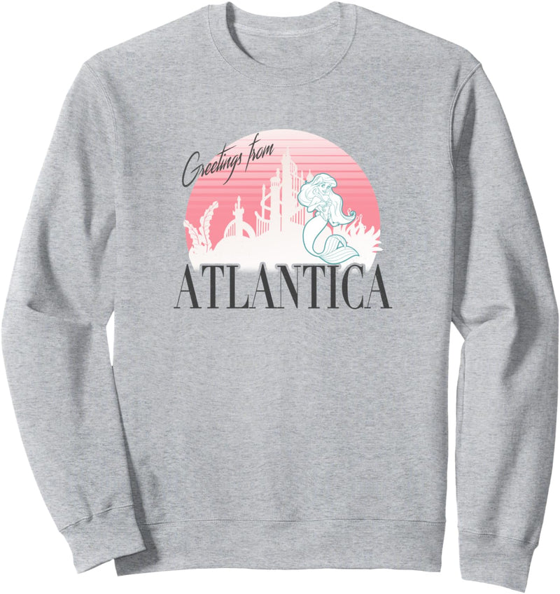 Disney The Little Mermaid Ariel Greetings From Atlantica Sweatshirt