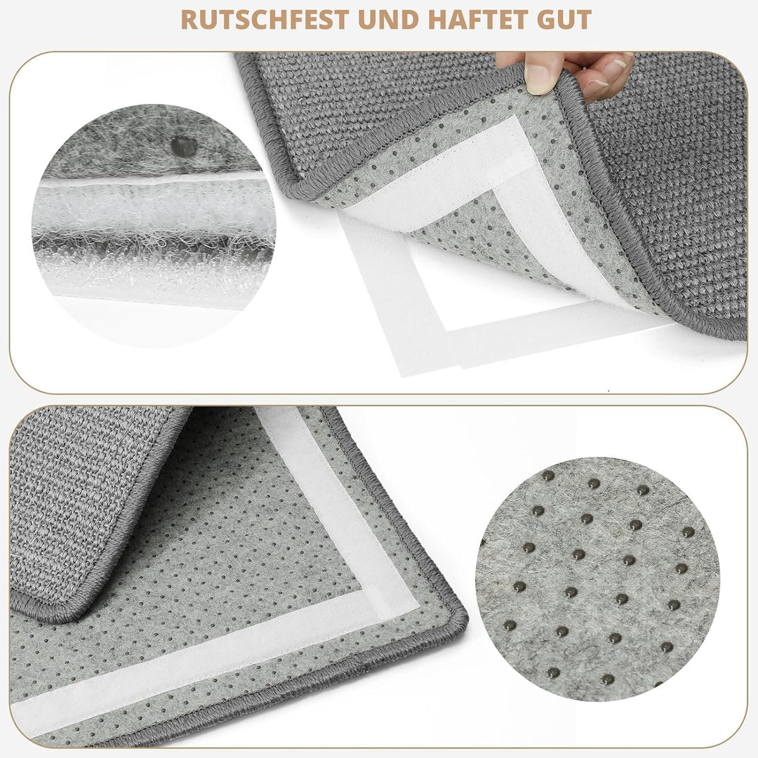 Graciadeco 2 Kratzmatte Katze Wand Sisal Teppich, 60 x 40cm Katzen Kratzbrett Natürlich Katzenkratzb