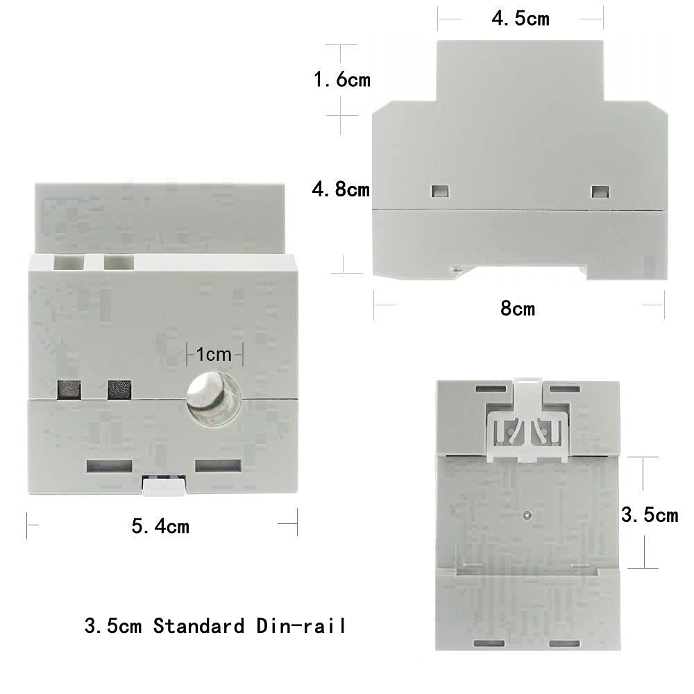 Spannungsmesser, D52-2047 Multifunktions Stromzähler, Digitalanzeige Strom Spannungsleistungsmesser