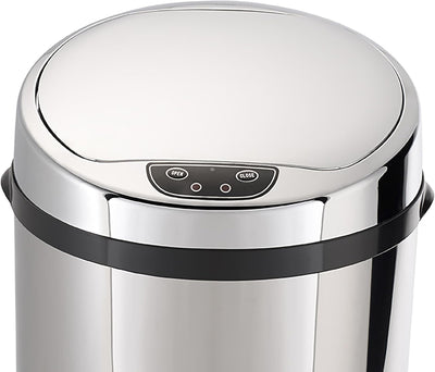 Echtwerk Abfalleimer, Mülleimer mit Sensor, Touchless Abfalleimer, elektrischer Müllbehälter, Infrar