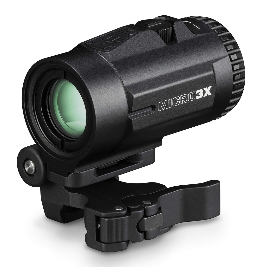 Vortex Micro 3X Magnifier V3xm Schwarz Red Dot Sichtlupe, Red Dot Sichtlupe