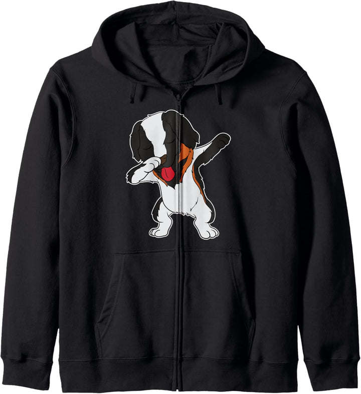 Lustige Dabbing Australian Shepherd Geschenke Aussie Hund Kapuzenjacke