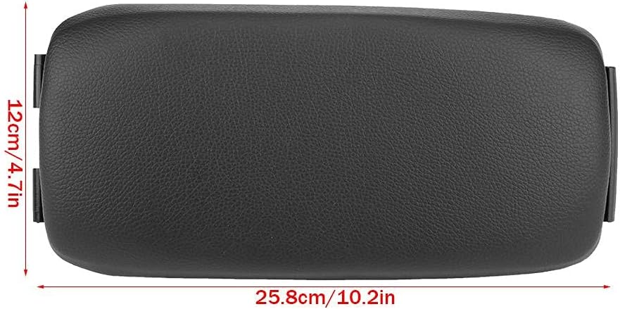 Wincal Armlehnenabdeckung-Mittelkonsole Armlehne Audis A3 8P/A5 2003-2013 Auto Schwarz Mittelkonsole