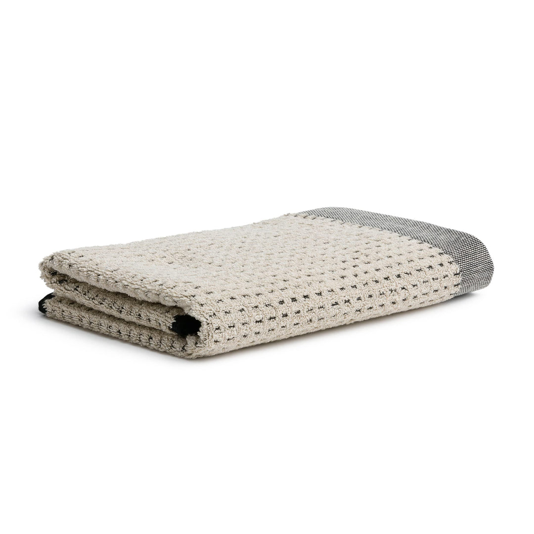 möve Eden Duschtuch Piquée Struktur mit Schlauchsaum 80 x 150 cm aus 80 % Baumwolle / 20 % Leinen, n
