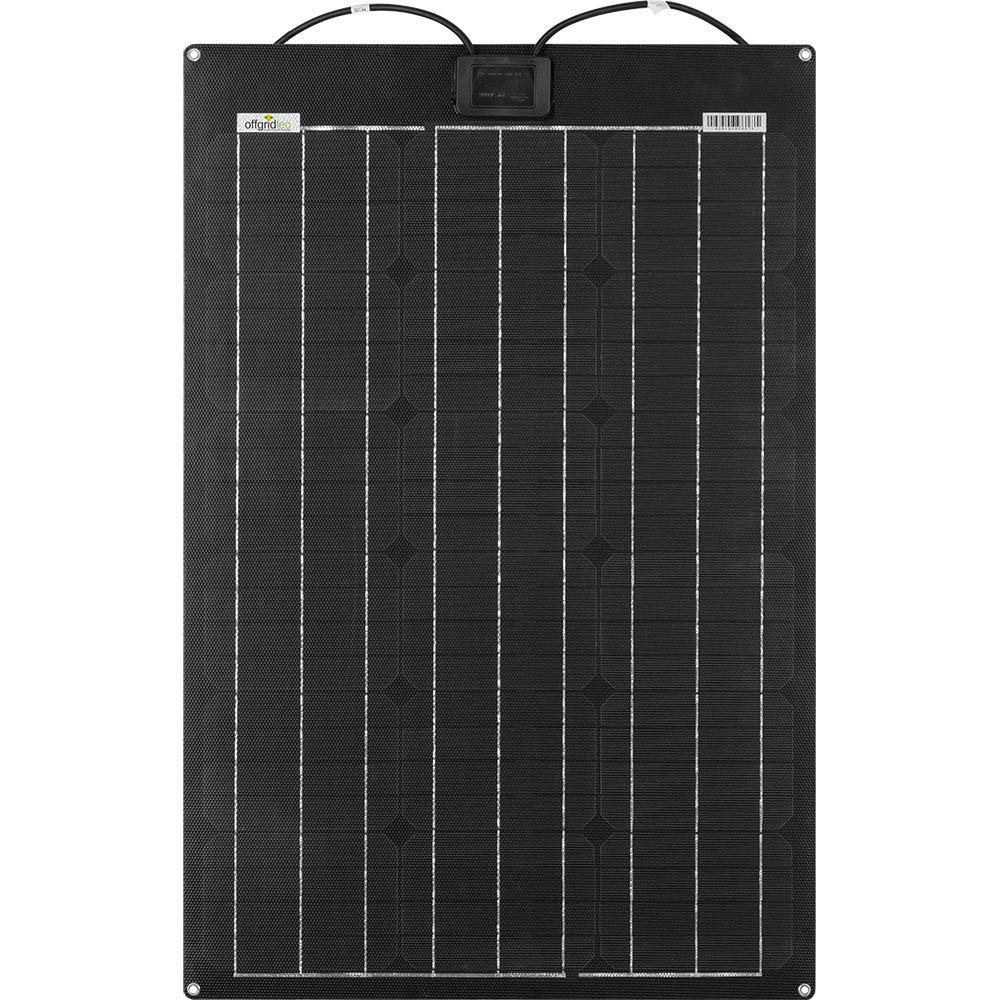 Offgridtec PCB-ETFE Semiflexibles Solarmodul 39V 50W Marine Wohnmobil Solarpanel, 50W