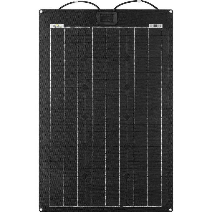 Offgridtec PCB-ETFE Semiflexibles Solarmodul 39V 50W Marine Wohnmobil Solarpanel, 50W