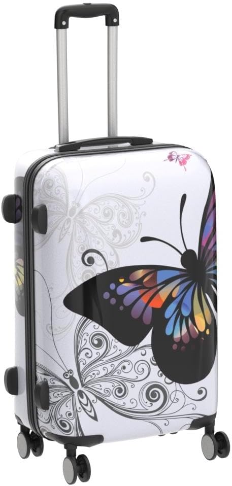 BEIBYE Reisekoffer Hartschalenkoffer Trolley Schloss Kombinationsschloss Polycarbonat Set XL-L-M-Bea