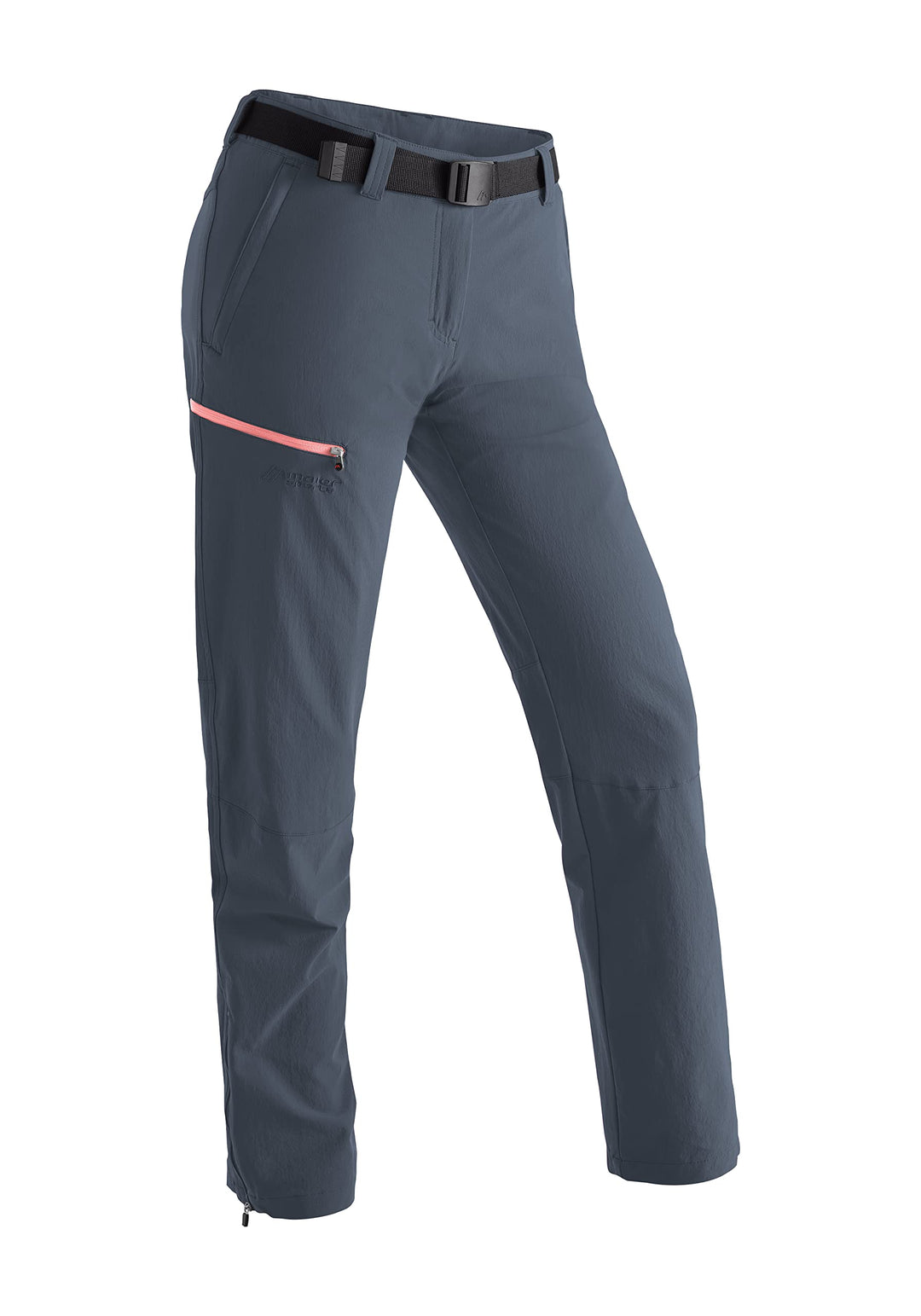Maier Sports Damen Inara Slim Stretch Hose Wanderhose Trekkinghose 46 Grau, 46 Grau