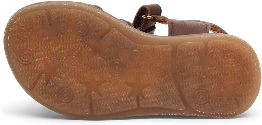 Bisgaard Mädchen Bex SSandal 31 EU Braun, 31 EU Braun