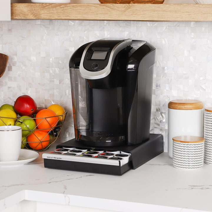 Mind Reader Kaffeekapsel-Schublade für K-Cups, Verismo, Dolce Gusto, für 30 K-Cups, 35 CBTL, Verismo