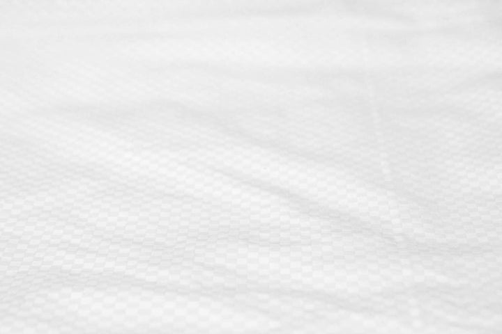 Telone di copertura con occhielli rotondi, 6 x 8 m, 150 g/m², bianco, professionale, resistente agli