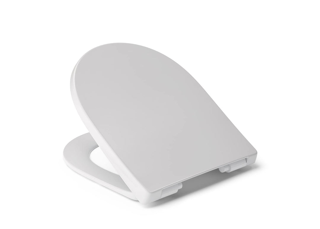 HARO Toilettensitz Lopata SoftClose (WC-Sitz weiss alpin, mit Softclose + TakeOff, Deckel Wrapover,