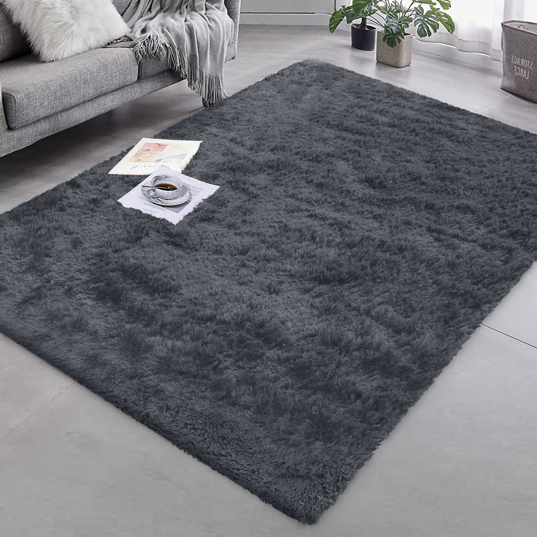 Granbest Shaggy Teppich Hochflor Langflor Teppiche für Wohnzimmer Moderner Flauschiger Kurzflor Tepp