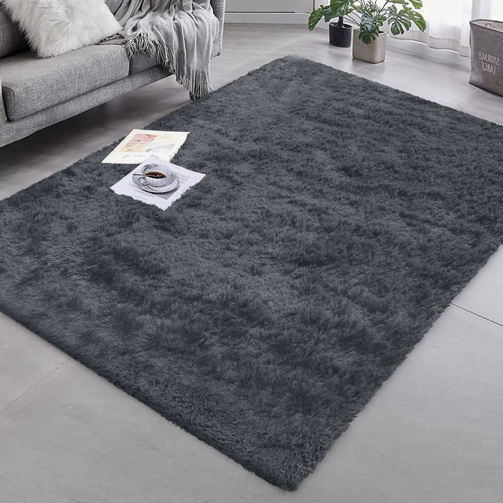 Granbest Shaggy Teppich Hochflor Langflor Teppiche für Wohnzimmer Moderner Flauschiger Kurzflor Tepp