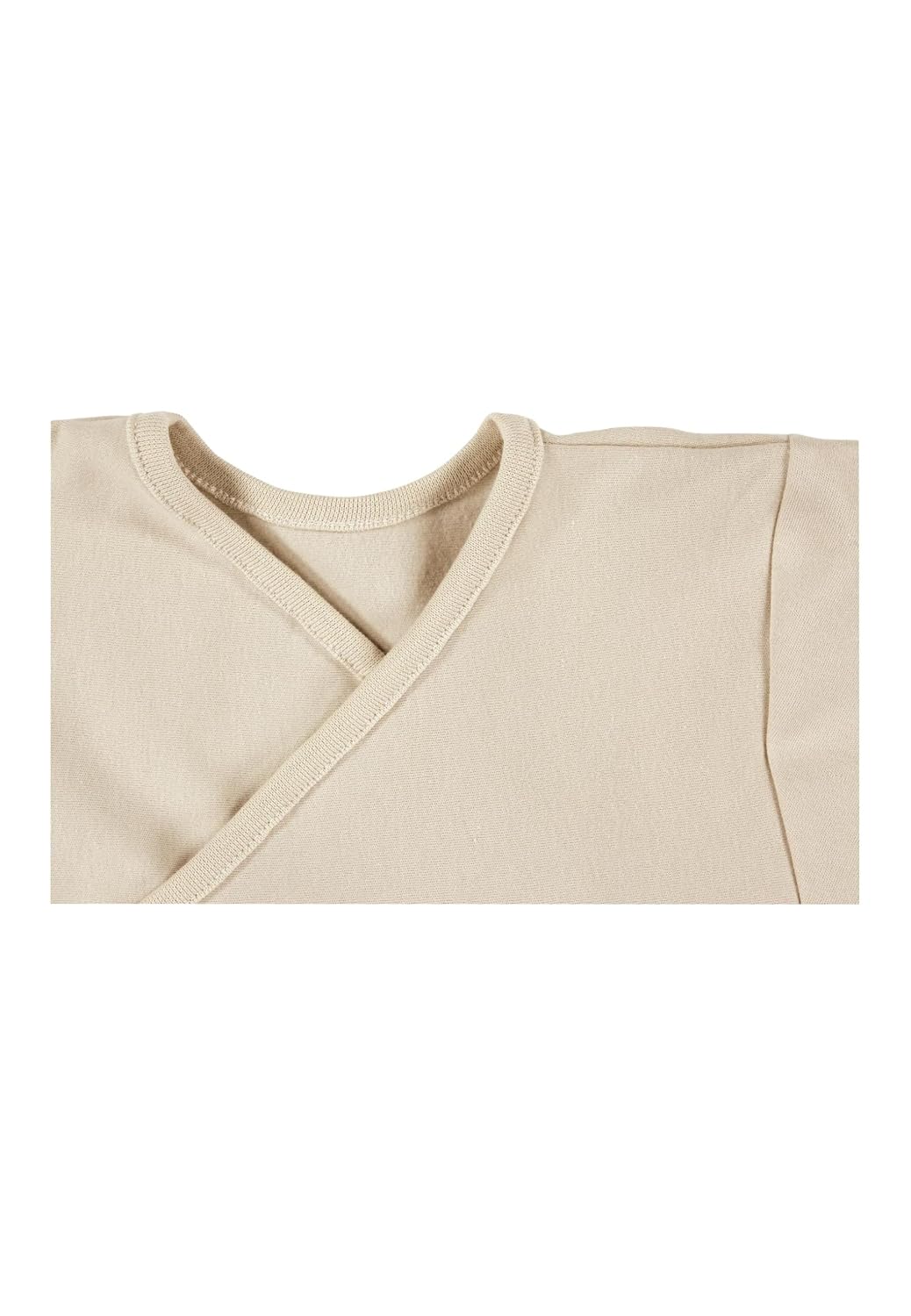 Alvi Baby-Mäxchen Innensack Bio-Baumwolle Beige 44 | Baby Schlafsack mit 0,5 TOG, langarm und Kabela