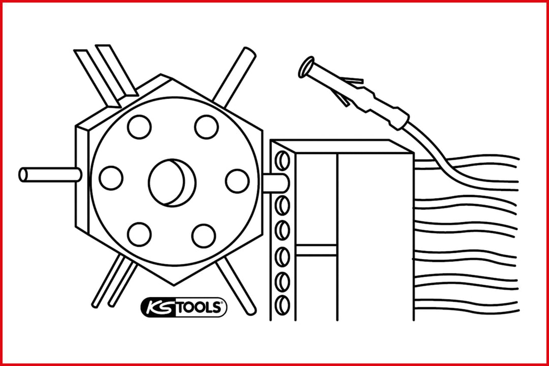KS Tools 1501232 Entriegelungswerkzeug