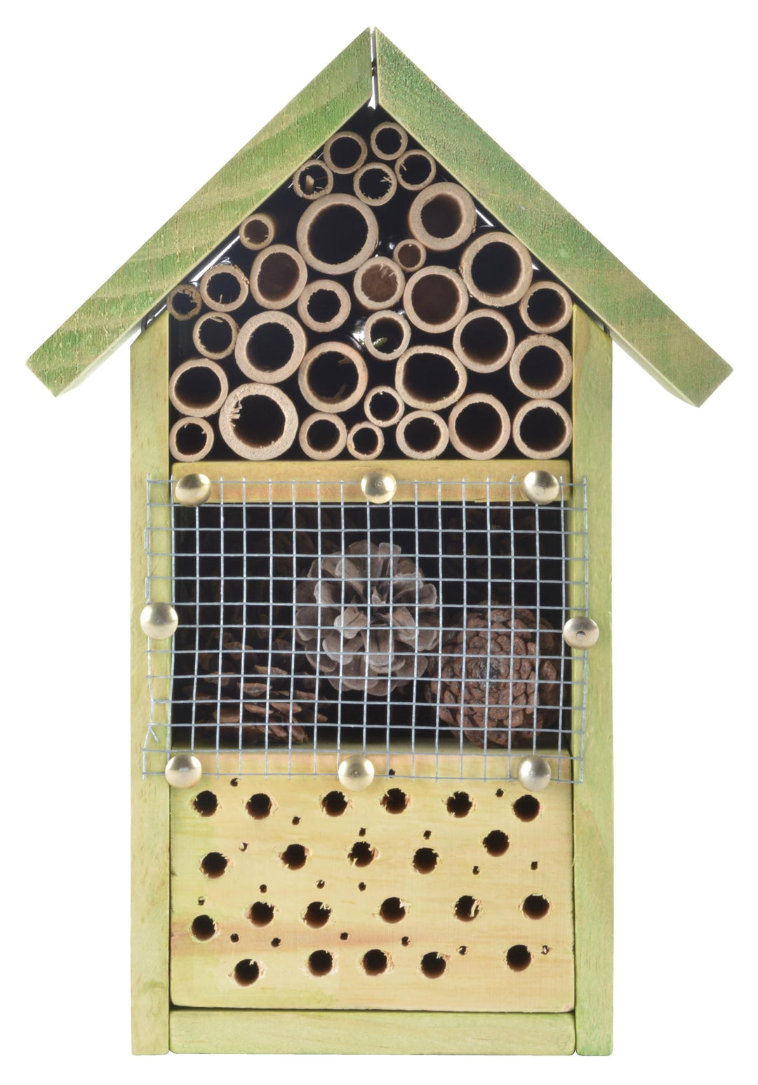 Esschert Design Bastler Insektenhotel für Kinder, zum selber Bauen, ca. 19 cm x 14 cm x 27 cm