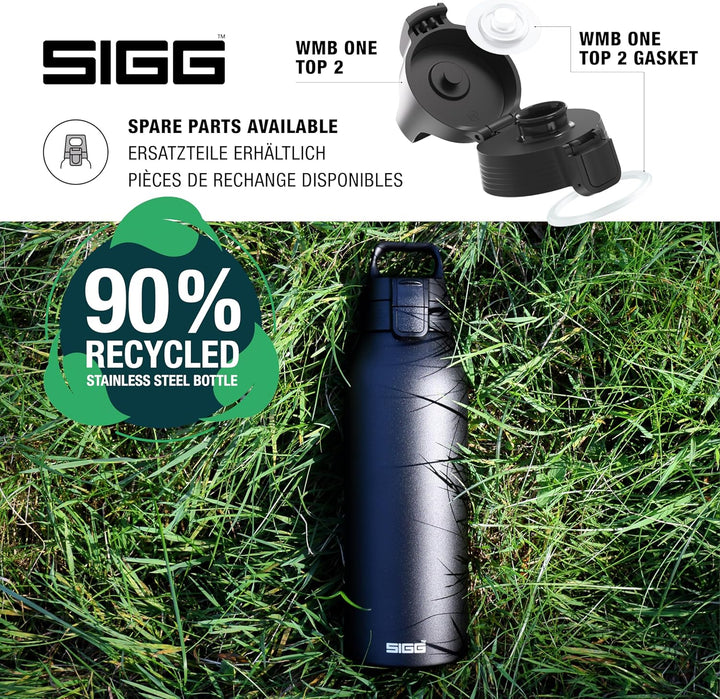 SIGG - Edelstahl Trinkflasche - Shield ONE - Für Kohlensäurehaltige Getränke Geeignet - Auslaufsiche