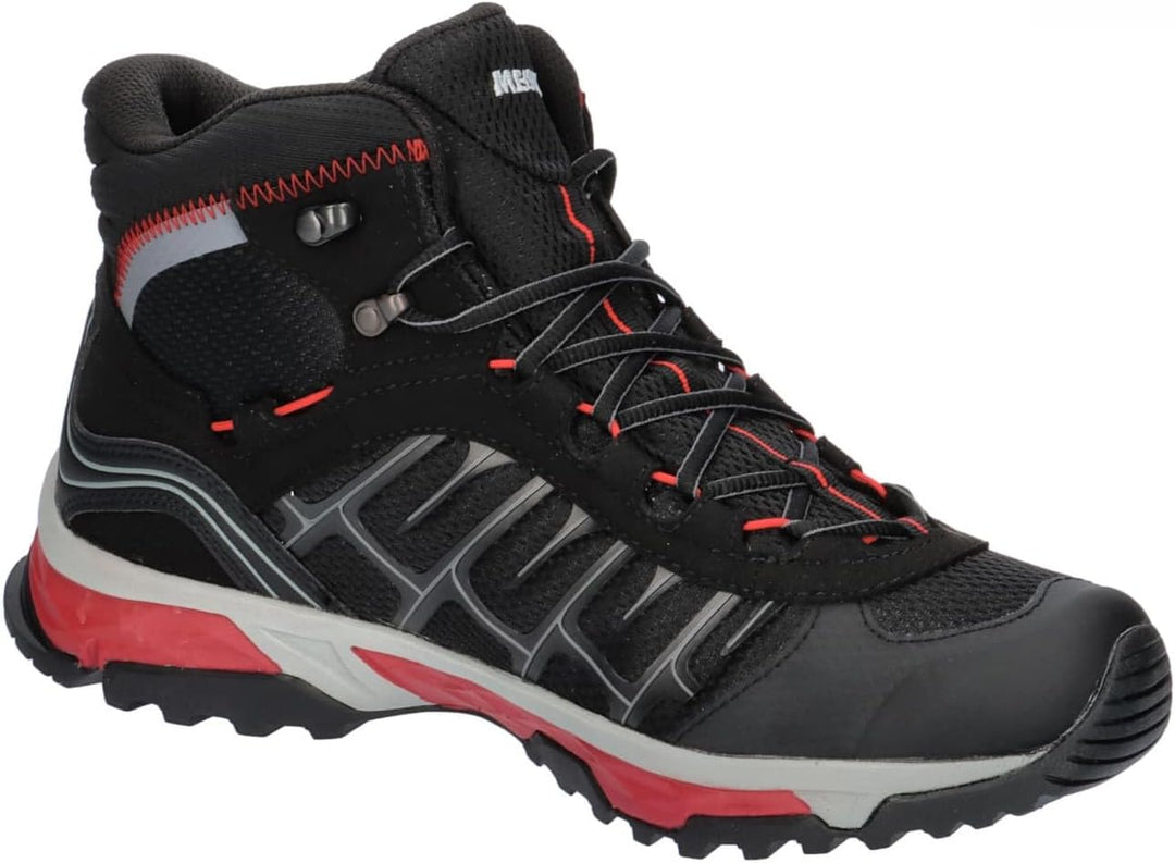 Meindl Finale Mid GTX Men Schwarz Rot 45.5 EU, Schwarz Rot 45.5 EU