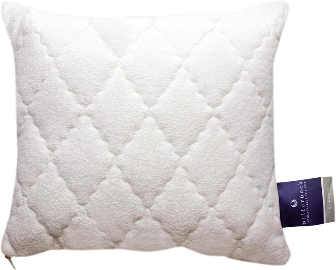 Billerbeck 1415100005 Naturkissen 345 Bilind, 40 / 40 cm weiss 40 x 40 cm, 40 x 40 cm