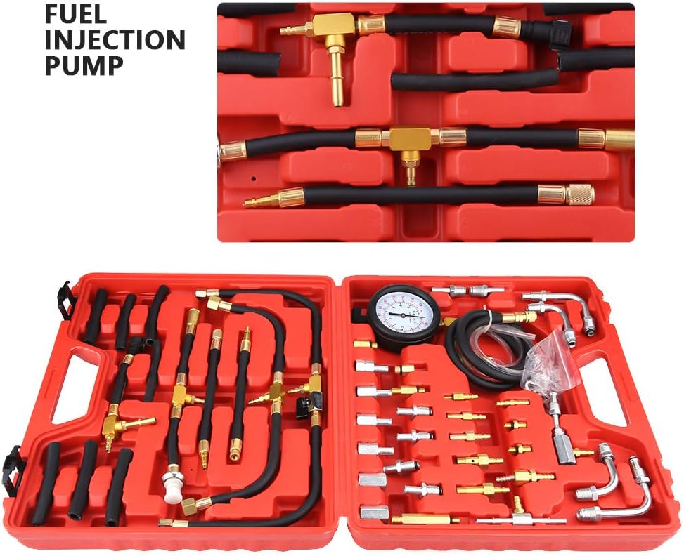 KIMISS Universal Benzin Manometer Tester Einspritzpumpe Diagnose-Tool-Kit