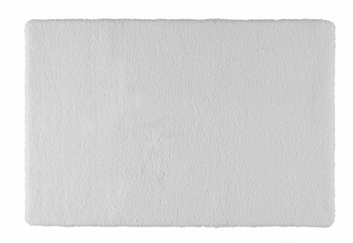 Rhomtuft Badematte Aspect, Farbe: weiss, Grösse: 55x60cm Toilettenvorlage mit Ausschnitt 55x60 cm, T