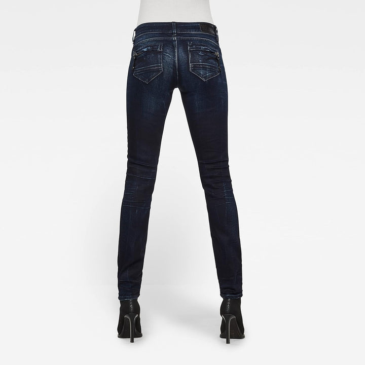 G-STAR Herren 3301 Regular Tapered Jeans 23W / 32L Blau (Medium Aged 60883-6131-071), 23W / 32L Blau