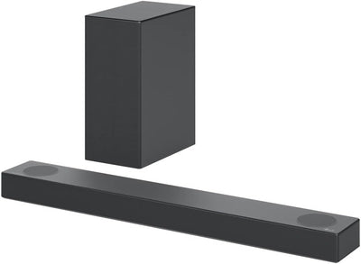 LG DS75Q 3.1.2 Soundbar (380W) mit kabellosem Subwoofer & MERIDIAN-Technologie (Dolby Atmos, HDMI, B