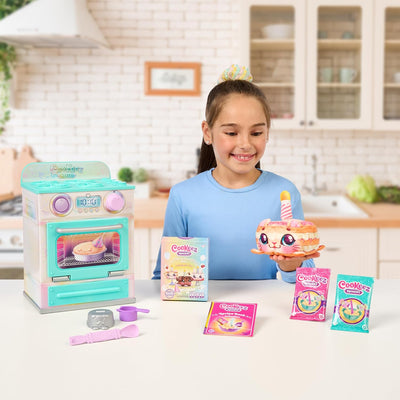 Cookeez Makery Ofen für Party-Leckereien, Misch deinen Kuschelfreund! Erwärme die Teigmischung und e
