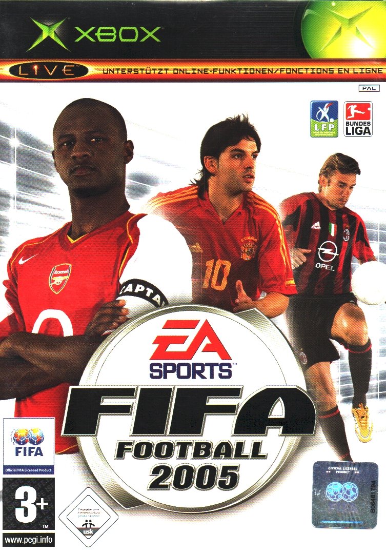 FIFA Football 2005 Xbox Standard, Xbox Standard