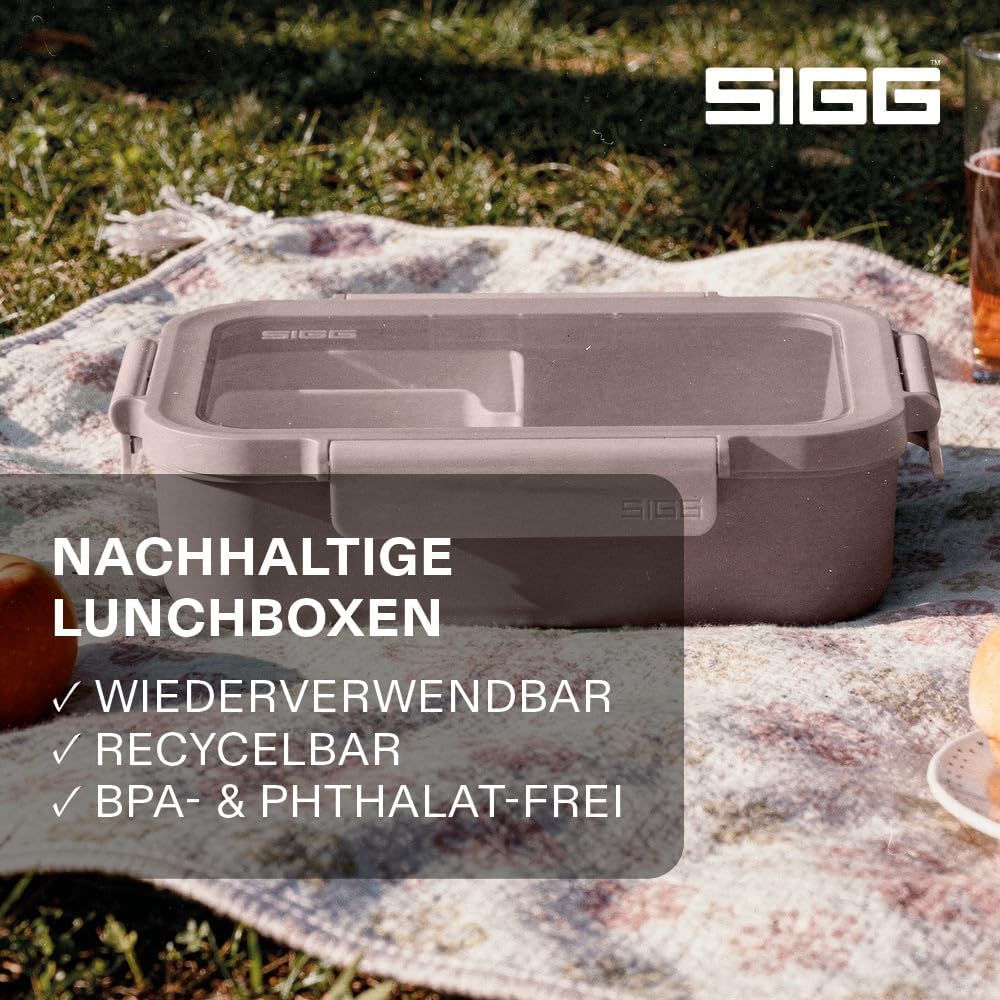 Sigg - NIMO Lunchbox L Dusk - Auslaufsicher - Trenner - Mikrowellen- & Spülmaschinengeeignet - BPA-f