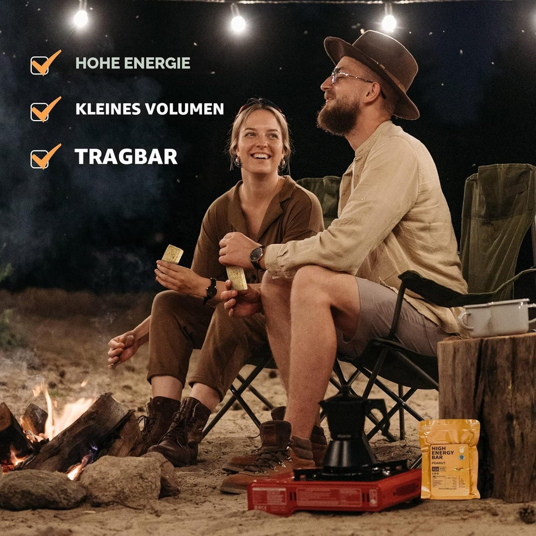 Notfall-Rationsriegel, Erdnussgeschmack, Überlebens-Tabs für Outdoor, Camping, Notfall, Schneesturm,