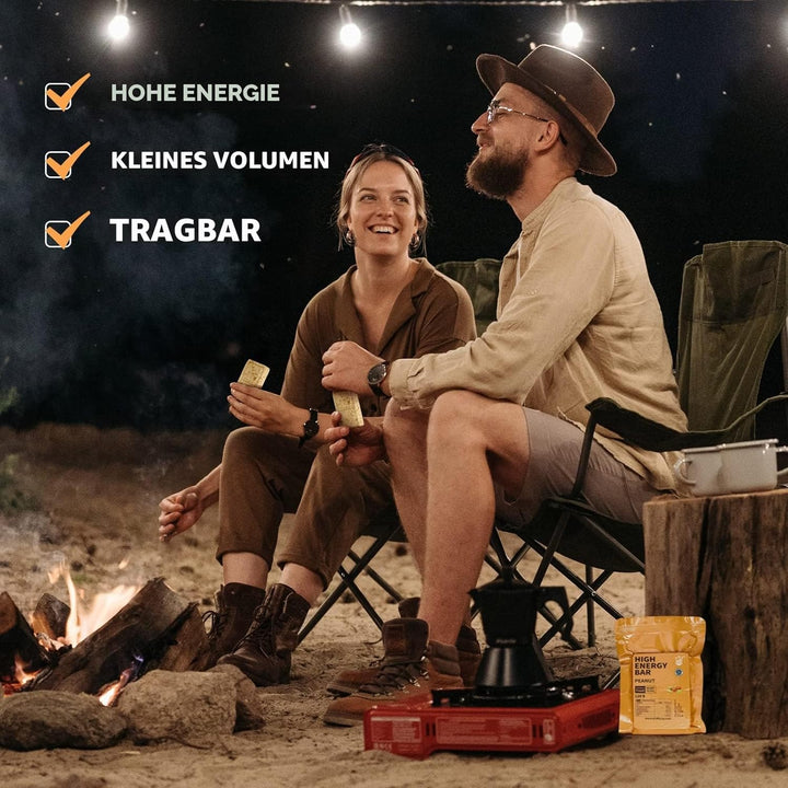 Notfall-Rationsriegel, Erdnussgeschmack, Überlebens-Tabs für Outdoor, Camping, Notfall, Schneesturm,