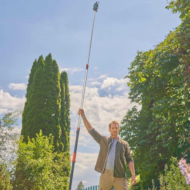 Gardena StarCut Pro L, Baum- und Strauchschneider, Bypass-Schnitt, Teleskopierbar, 175–400 cm Reichw