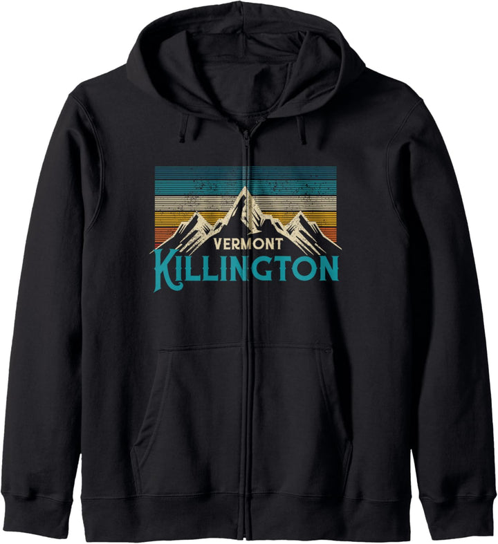Killington Vermont Vintage Souvenir Kapuzenjacke