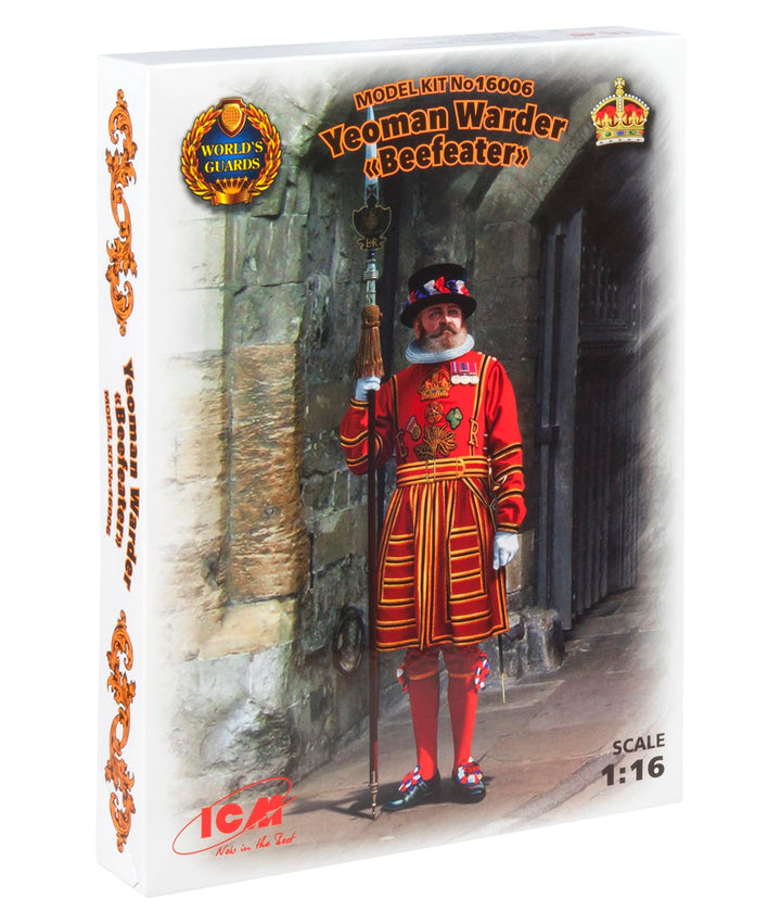 ICM 16006 Figur Yeoman Warder Beefeater, Schwarz